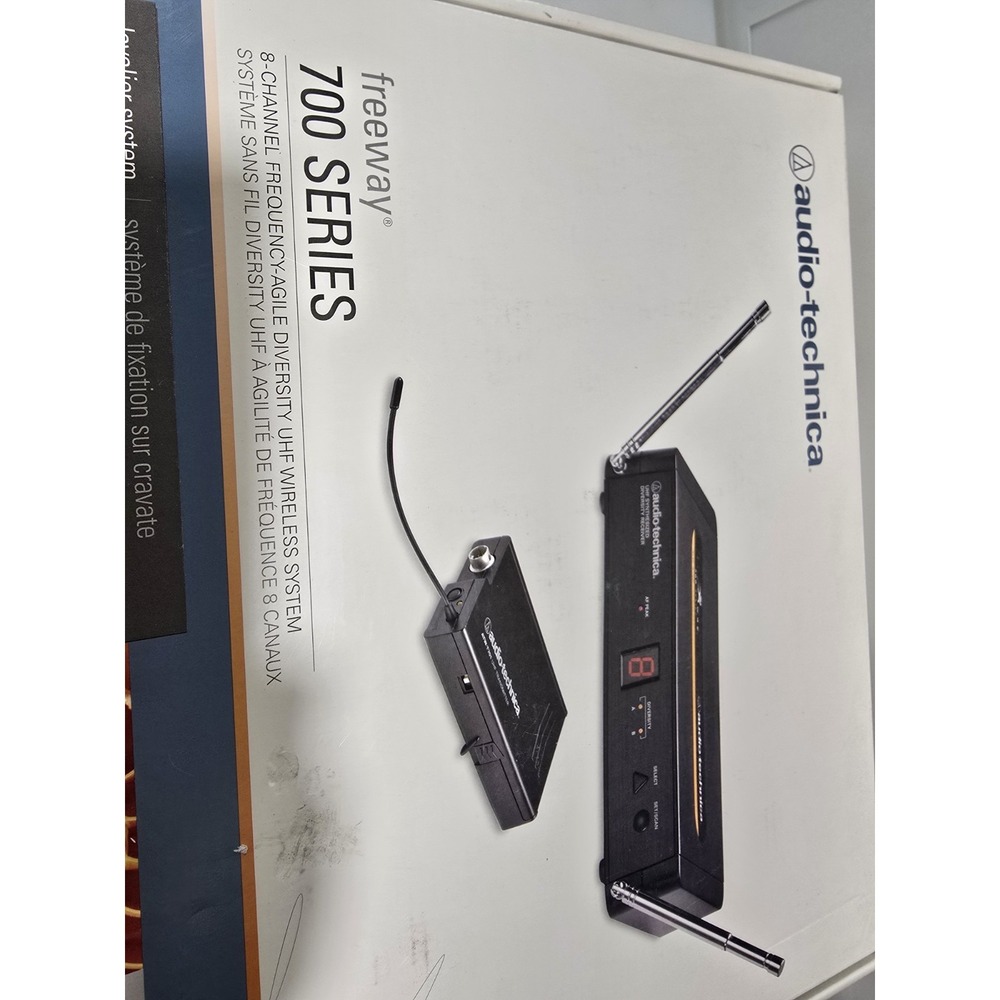 Audio-Technica Freeway 700 8-channel UHF Wireless Lavalier Microphone.
